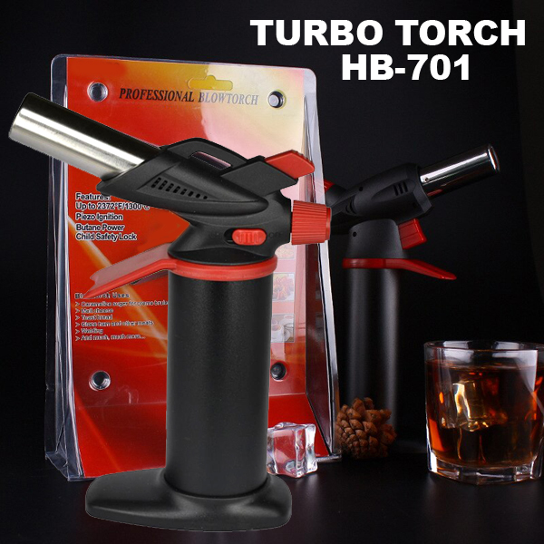 Сладкарска газова горелка Turbo Torch HB-701 за крем брюле, готвене, барбекю, сладкиши, запояване, топене, въглища, ремонт, Сладкарска газова горелка Turbo Torch HB-701 за крем брюле, готвене, барбекю, сладкиши, запояване, топене, въглища, ремонт,