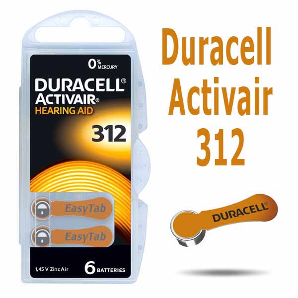 Батерии за слухови апарати DURACELL ACTIVAIR 312, D312, DA312N6, PR41 1.45V.jpg Батерии за слухови апарати DURACELL ACTIVAIR 312, D312, DA312N6, PR41 1.45V.jpg