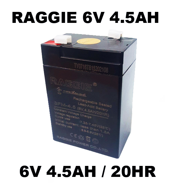Акумулатор 6V, 4.5Ah Акумулаторна батерия RAGGIE 6V, 4.5Ah 20HR батерия 6V 4.5Ah 3FM-4.5AH/20HR Аналози: Rocket ES4-6, Enersys Акумулатор 6V, 4.5Ah Акумулаторна батерия RAGGIE 6V, 4.5Ah 20HR батерия 6V 4.5Ah 3FM-4.5AH/20HR Аналози: Rocket ES4-6, Enersys